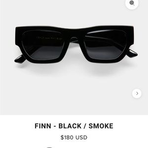 VEHLA Finn Black Sunglasses